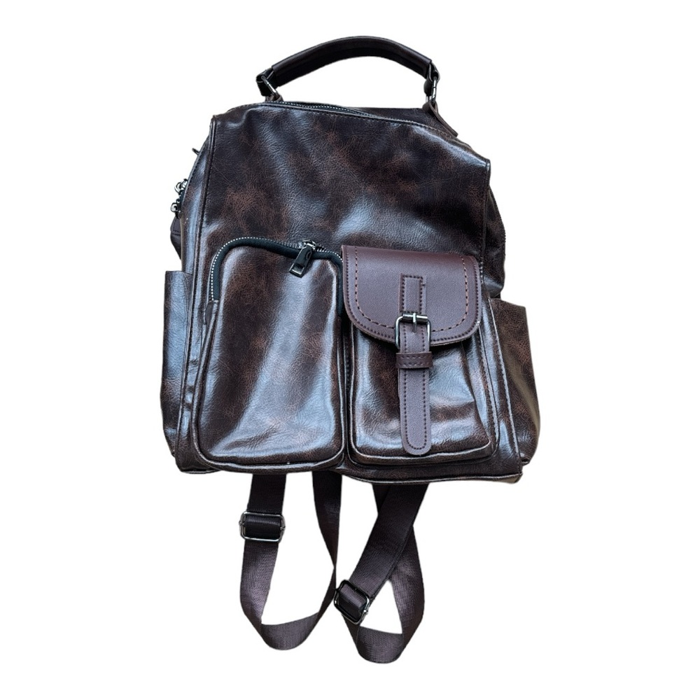 Shoulder bag that can be used as a backpack